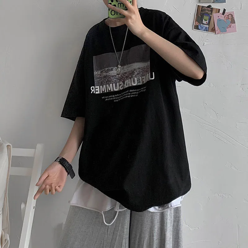 tops aesthetic vintage femme t-shirts korean style oversized t shirt clothes shirt Woman cotton tshirts harajuku opa mujer y2k