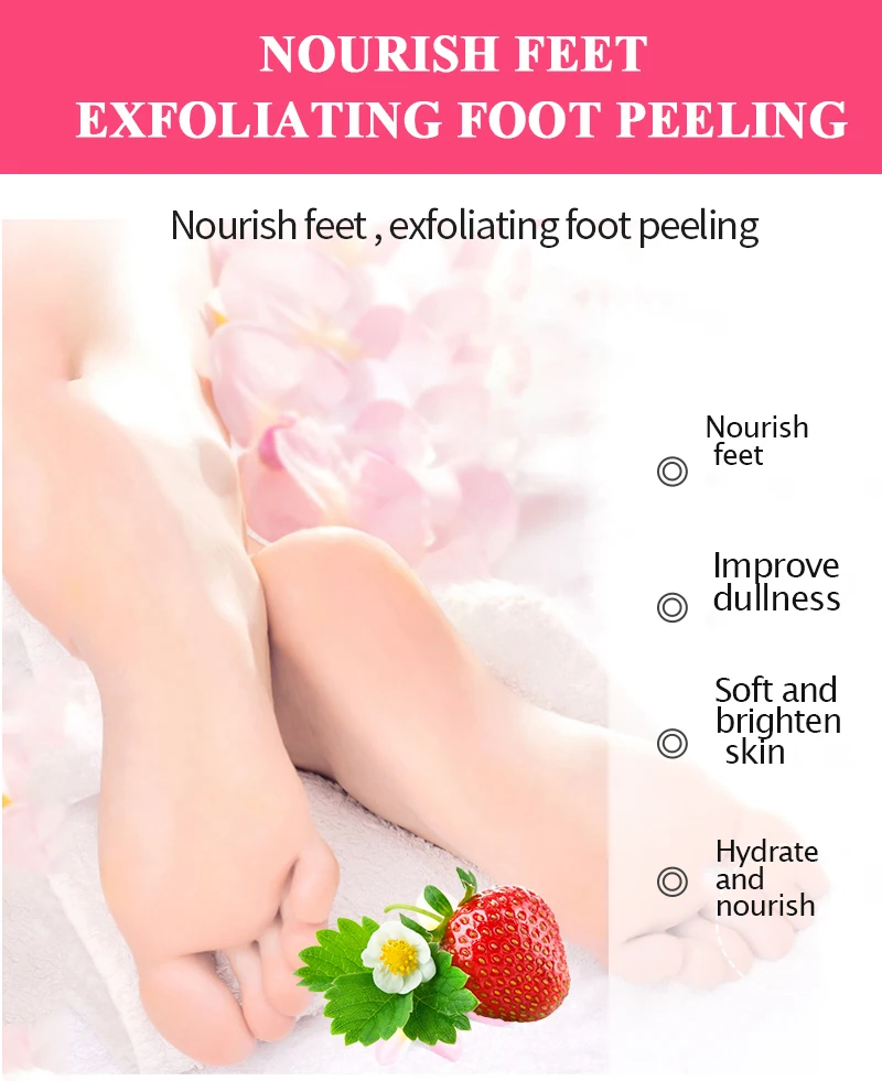 Foot Peel Mask Exfoliating Foot Masks 30pairs