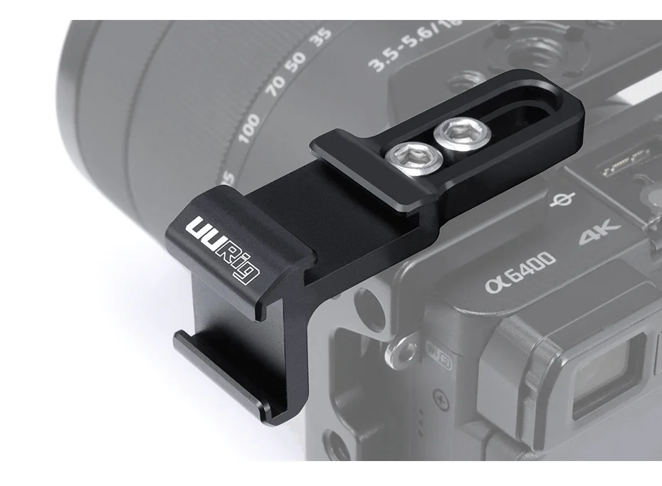 UURig R021 Universa камера клетка Rig Двойной Горячий Холодный башмак Удлинитель держатель микрофона для sony Nikon Canon DSLR камеры