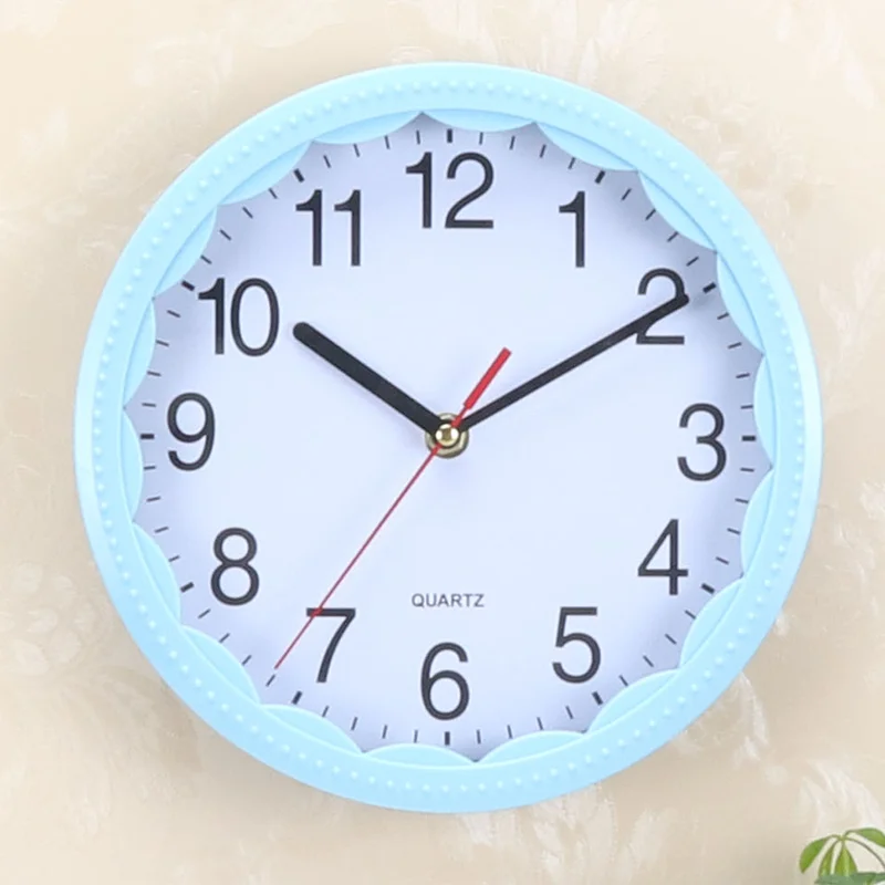 Современные 3d настенные часы желтые кухонные Мультяшные креативные для гостиной