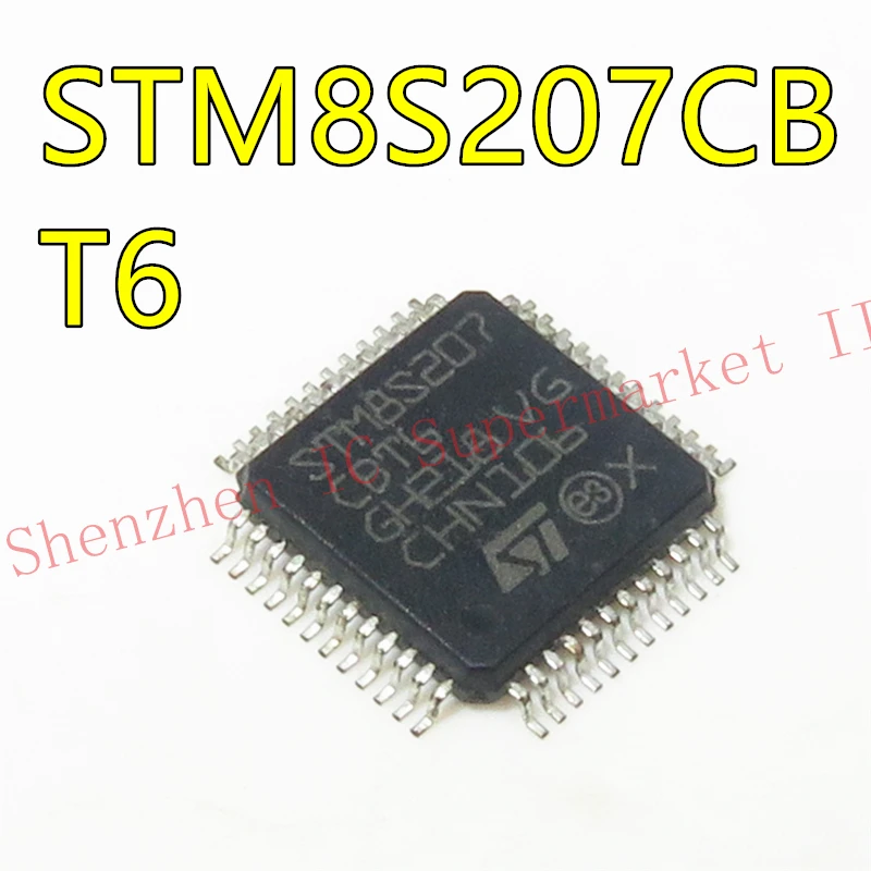 

1pcs/lot STM8S207C8T6 STM8S207CBT6 STM8S007C8T6 LQFP-48 In Stock