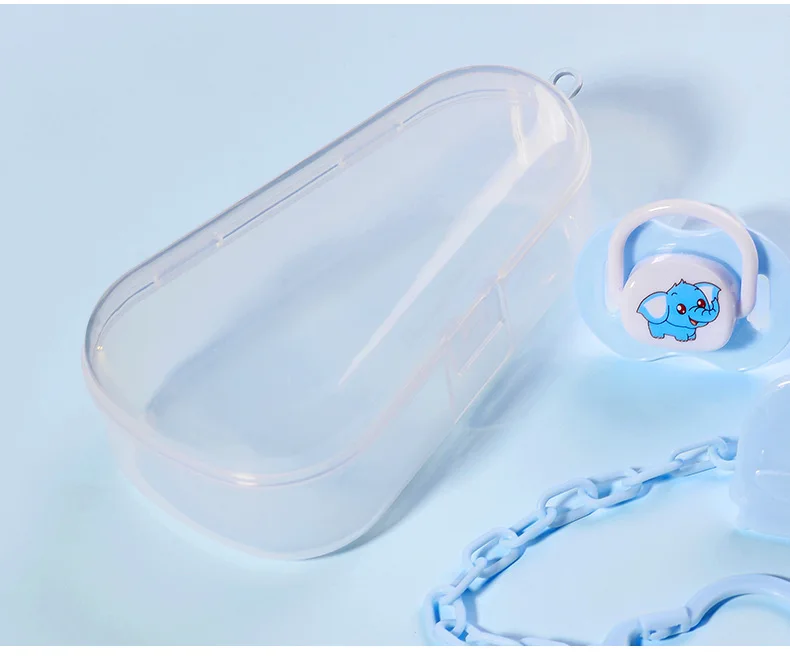 Прозрачный детский Прорезыватель для зубов в форме капли воды, ящик для хранения носовых ирригаторов, безопасный Полипропиленовый Контейнер для хранения конфет для лекарств для детей