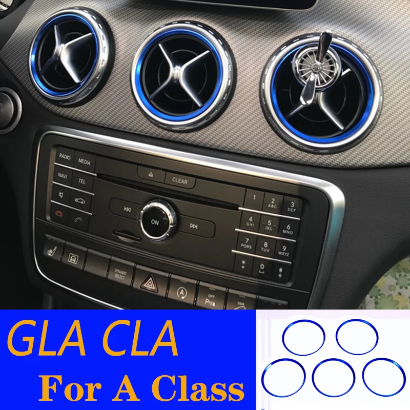 Для Mercedes Benz CLA class 2014-2015 GLA 2015 Стайлинг автомобиля кондиционер выход переменного