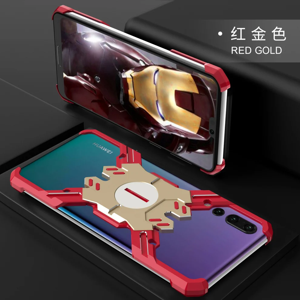 Герой Marvel элементы Алюминиевый металлический бампер чехол для huawei P20/P20 Pro тонкий жесткий защитный бампер для телефона P20Pro