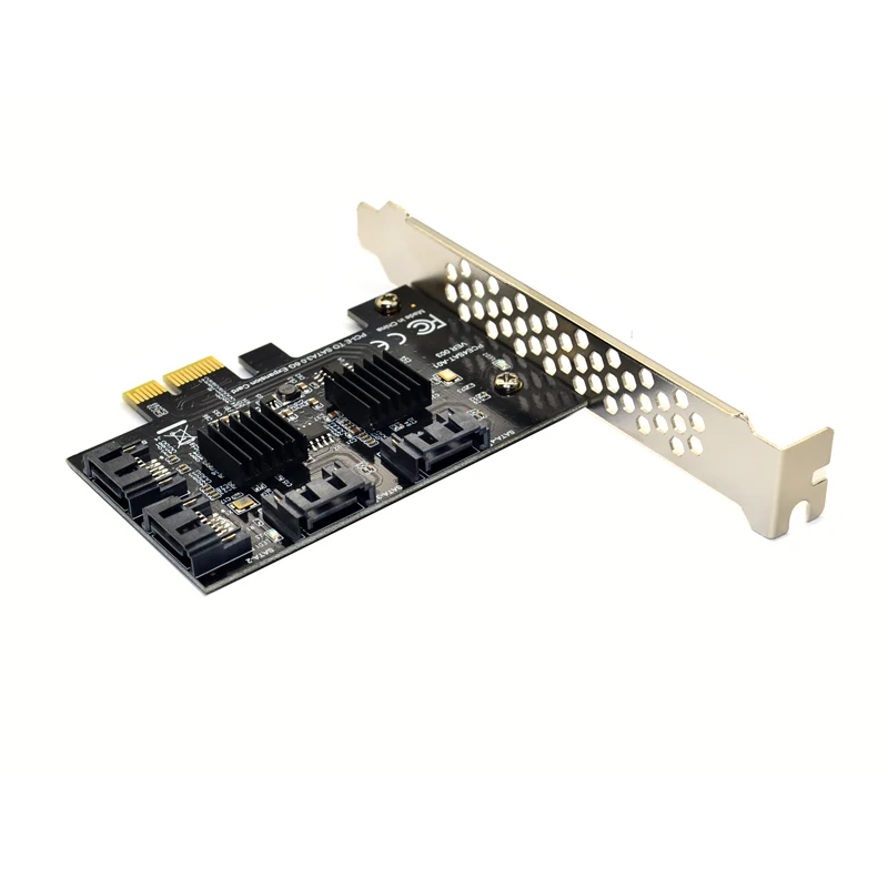 SOUPEI PCI-E 1X 4X 8X 16X карт PCI-E PCI Express SATA 3,0 4-Порты и разъёмы SATA III SSD SATA 6 Гбит адаптер карты расширения с героями комиксов Марвел 1093+ 1063 чип