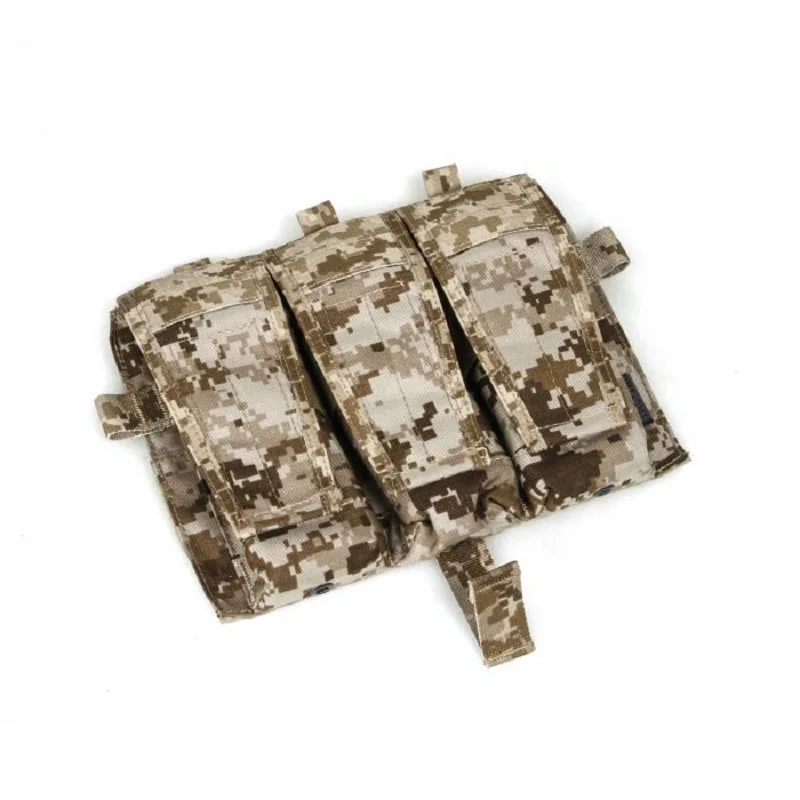 

TMC3153-AOR1 AVS vest special replacement front plate M.4 TRIPLE MAG Pouch Bag Multicam