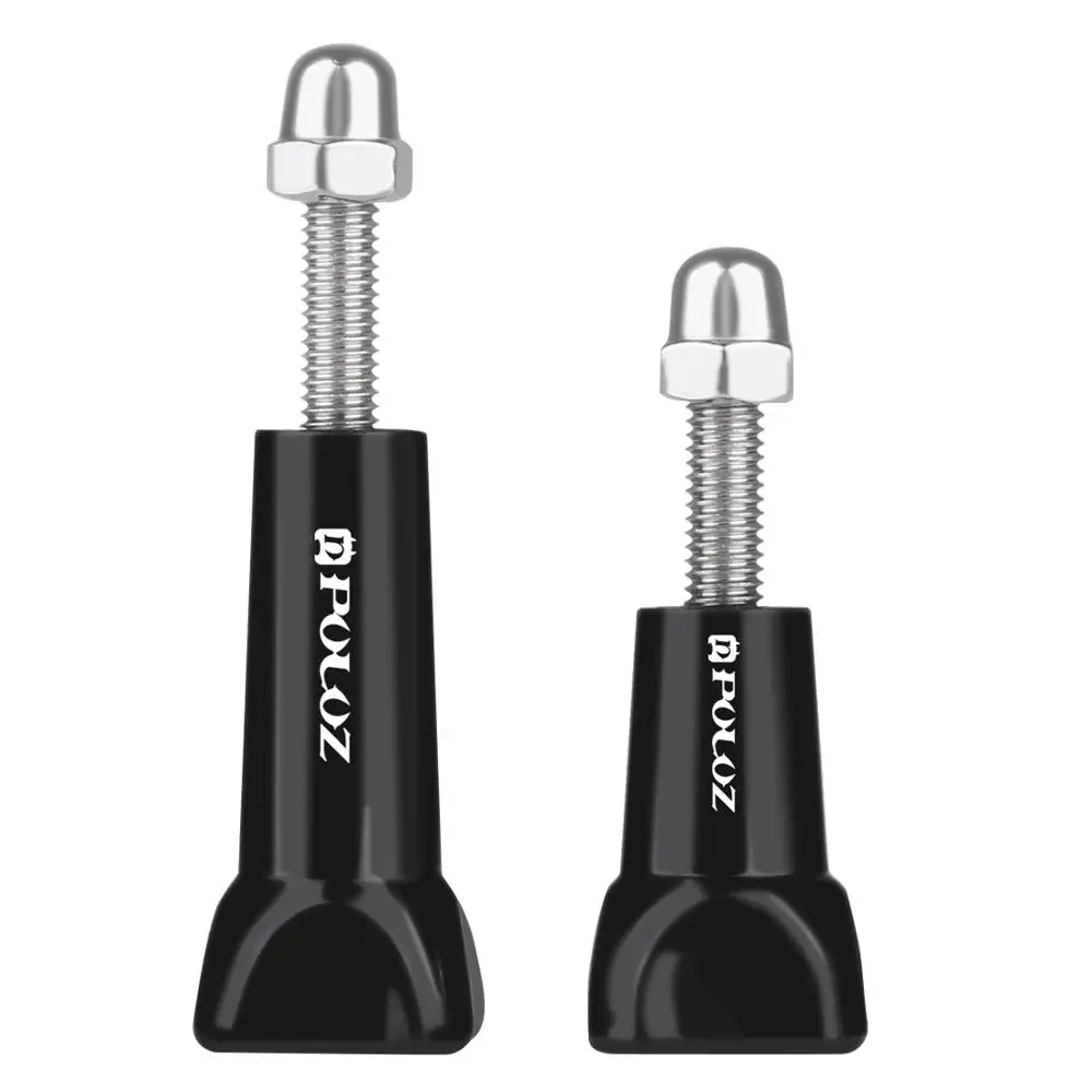 

PULUZ 2 PCS Action Camera Thread Plastic Thumb Knob Standard Long Screw + Short Screw for GoPro NEW HERO / HERO 6 / 5