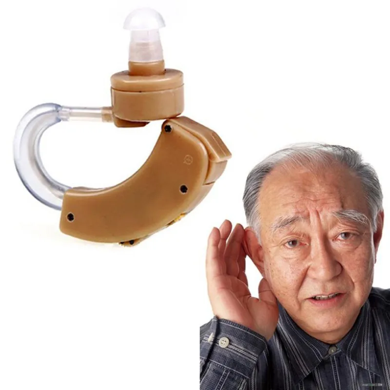 

Old Portable Aid Hearing earphone Tone Hearing Aids Aid Kit Behind The Ear Sound Amplifier Sound Adjustable Device Time-limited