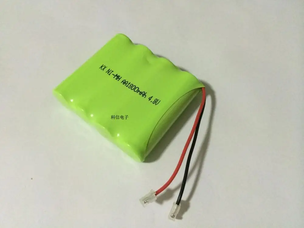 MasterFire 10 упак./лот Ni-MH 4,8 V AA 1800mAh Ni-MH аккумулятор Пакет перезаряжаемых батарей с вилками