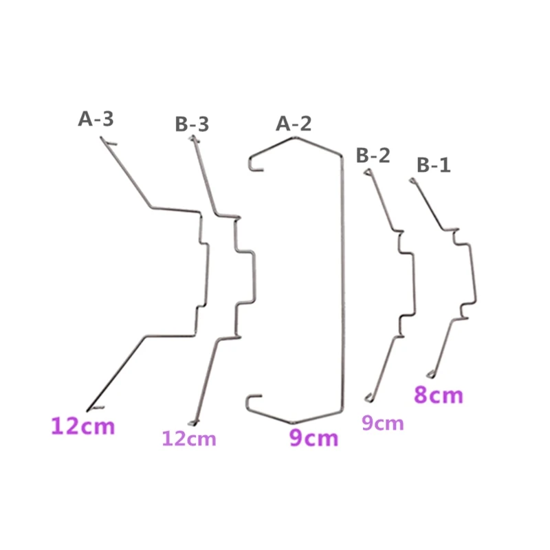 CPU Cooling Fan Clips 2 PCS Dissipate Heat Clip Stainless Steel Wire Fastener Buckle Bracket Cooling accessories
