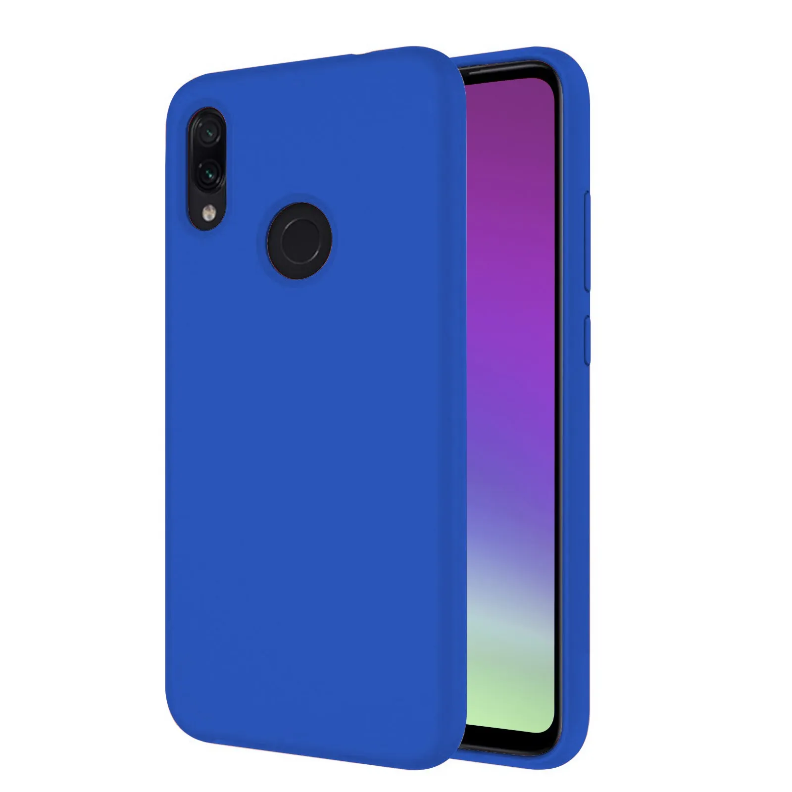 TBOC чехол для Xiaomi Redmi Note 7- Чехол Жесткий Силиконовый низкий зазор Премиум Мягкая сенсорная подкладка устойчивая внутри