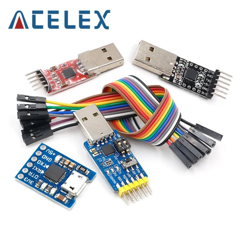 CP2102 USB 2 0 к UART TTL 5PIN Соединительный модуль последовательный преобразователь STC