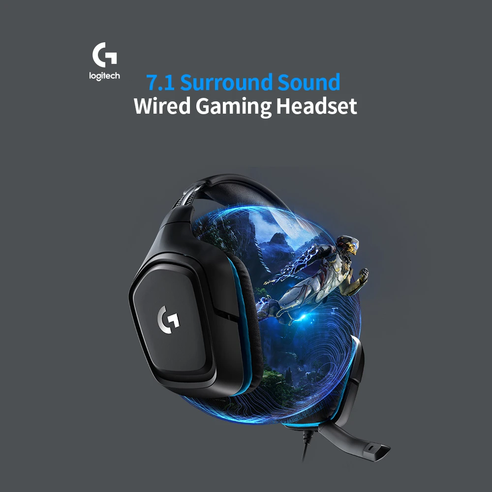 logitech g431 7.1 surround gaming headset