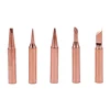 5PCS Soldering Iron Pure Copper 900M Soldering Iron Head Set Inside Hot Bare Copper Electric Iron Tip Soldering Tools ► Photo 3/6