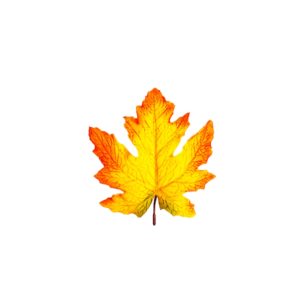 30 Pieces Leaves Creative Artificial Beautiful Halloween Autumn Party Supplies