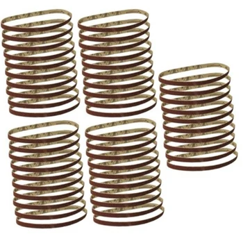 

50pcs 10 X 330mm Sanding Belts Accessories For Most Sander Sanding Wood Plastic,plaster And Light Metal.