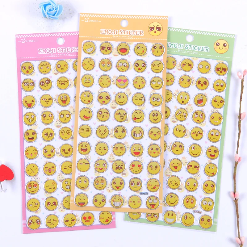 20 компл./лот Kawaii канцелярские наклейки в виде улыбающихся рожиц дневник планировщик декоративные мобильный наклейки Скрапбукинг ручные поделки наклейки