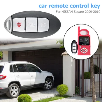 

3 Buttons Car Remote Key Case Cover Key Shell for Nissan Square 2009-2010 Armada 2017-2018 CWTWBIU825