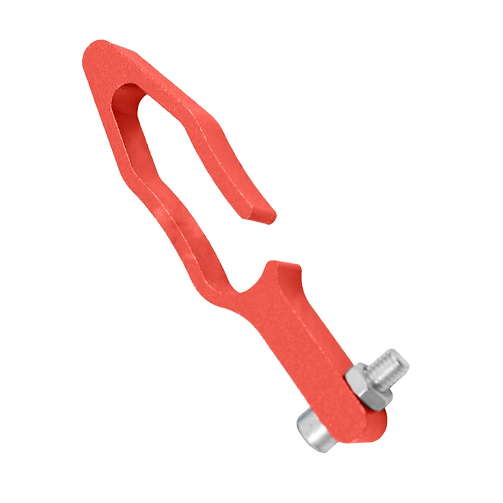 Red Motorcycle Motorbike Throttle Brake Cable Clamp Odometer Bracket Multicolor to chose - Цвет: Red