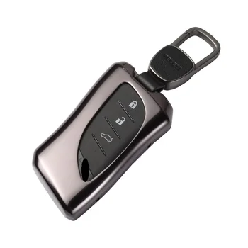 

High Quality Aluminum Alloy Car Key Case for Lexus es200 es260 es300h es350 f sport 2018 2019 Fob Key Car-Styling