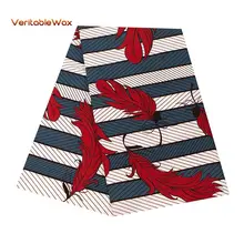 Африка Анкара полиэстер воск принты ткань бинта реальные воск высокое качество 6 ярдов африканская кружевная ткань для вечерние платье FP6228