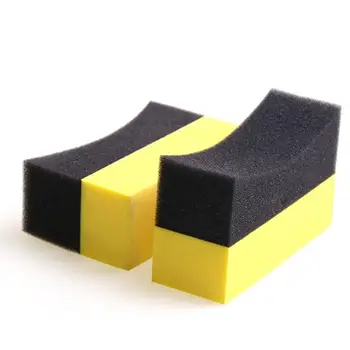 

Vehemo U-Shape Car Cleaning Sponge Auto Detailing Car Sponge Polishing Waxing Sponge for Wheel Brush Wax