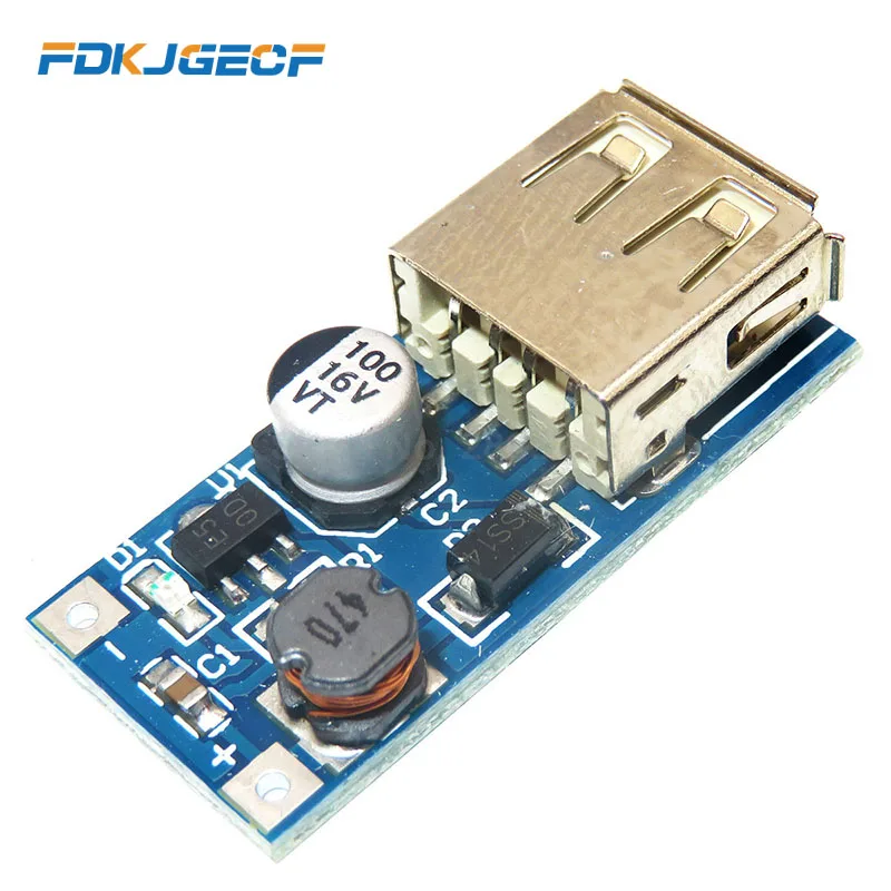DC DC Boost Converter Step Up Module USB Charger 0.9V-5V to 5V 600MA
