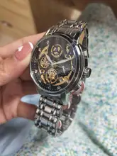 Reloj deportivo de lujo para hombre, cronógrafo de cuarzo, de acero inoxidable, marca superior, a la moda, resistente al agua, nuevo, 2021