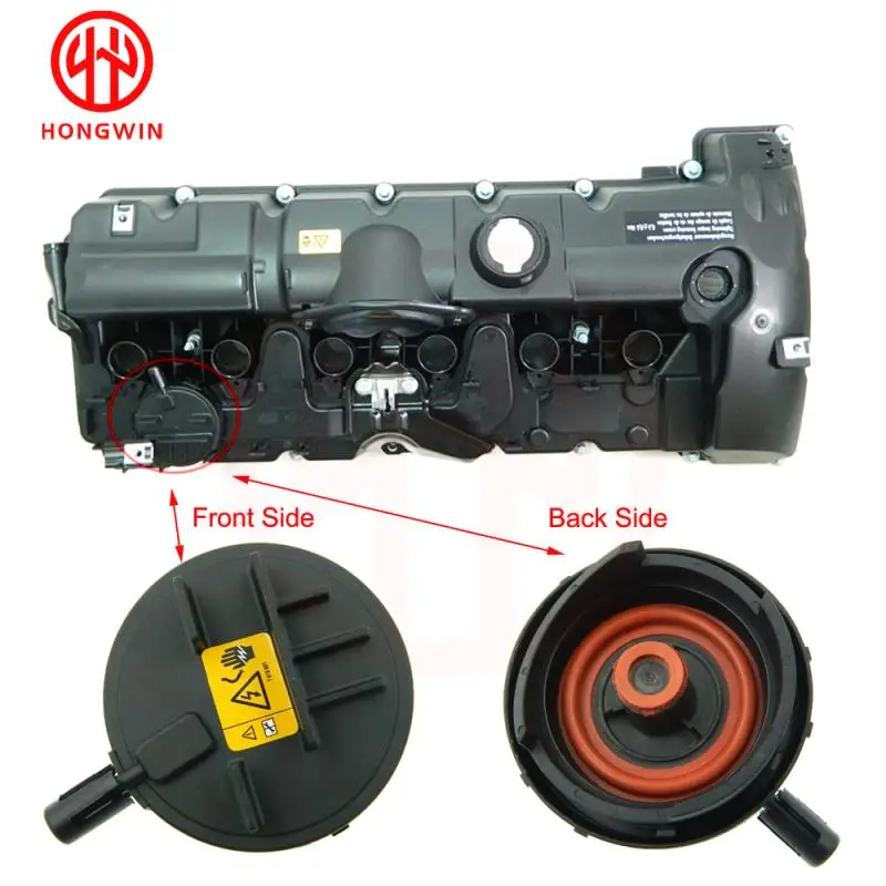 New PCV Valve Cover Repair Kit Cap Membrane For Audi A3 S3 A4 Skoda VW - View #5