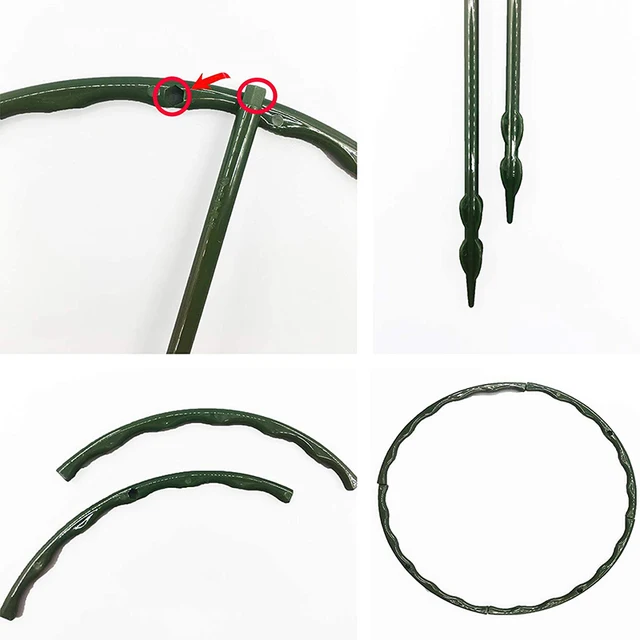 6Db -Os Képes Összeszerelve A Növényi Tartóhalom 2 Méret Egyrétegű Orchidea Állvány Több Húsú Napvirág Tartó Kerti Kiegészítők - Image 5