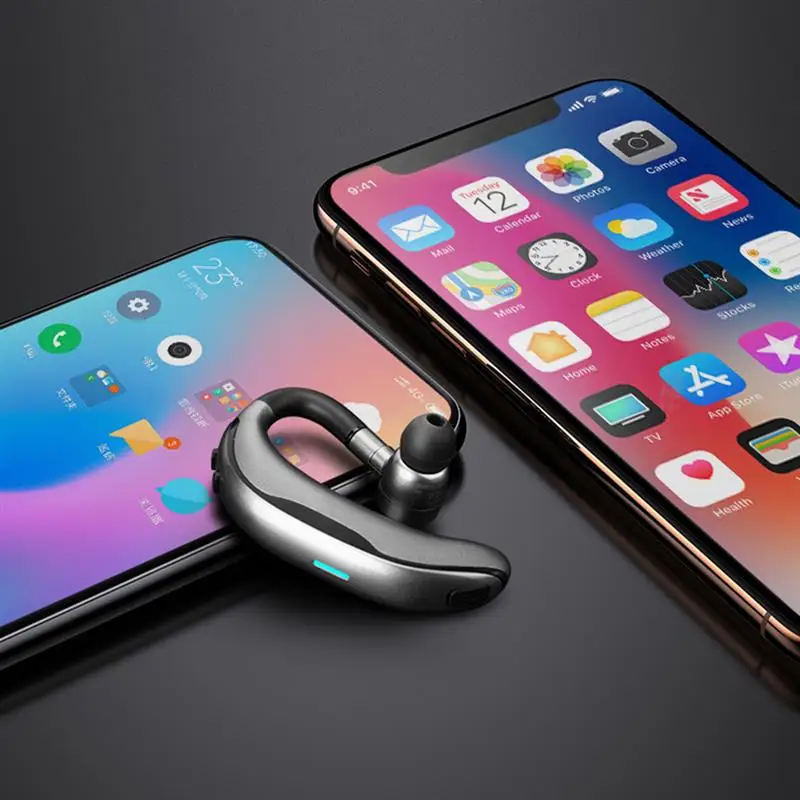 For Apple Huawei Xiaomi OPPO Phone Bluetooth 5 0 Headset Wireless Business Earphones For Driving Meeting Listening Running