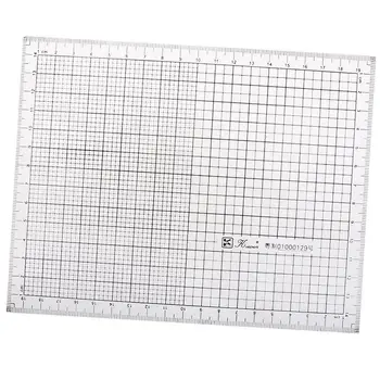 

7.9inch Acrylic Coordinate Graph Grid Ruler Scale Hand Drawing Charting Tool