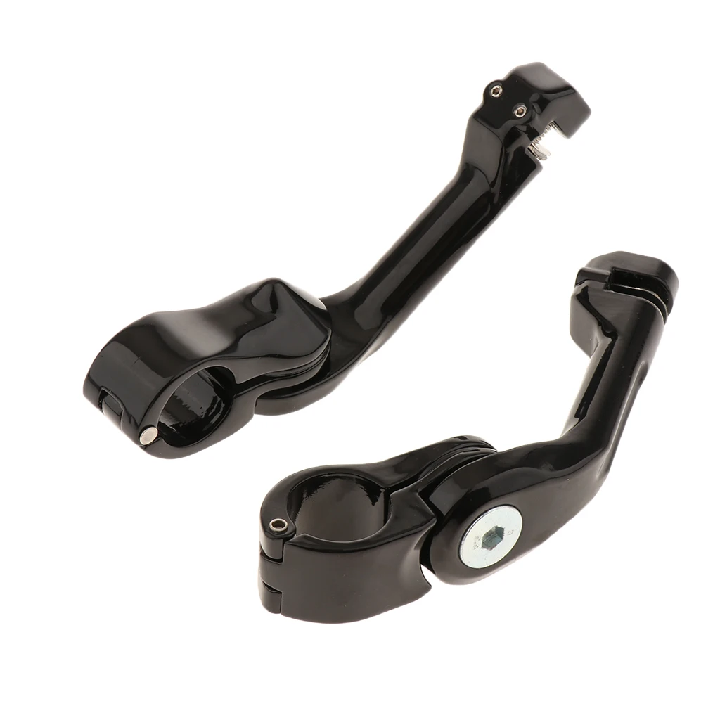 Motorcycle Footrests Mounting Brackets Footpeg Pedals fixation Holder Bars