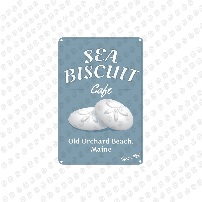 Vintage Beach House Bar Pub Home Livingroom Decor Wallpaper Sticker Art painting Poster Plates