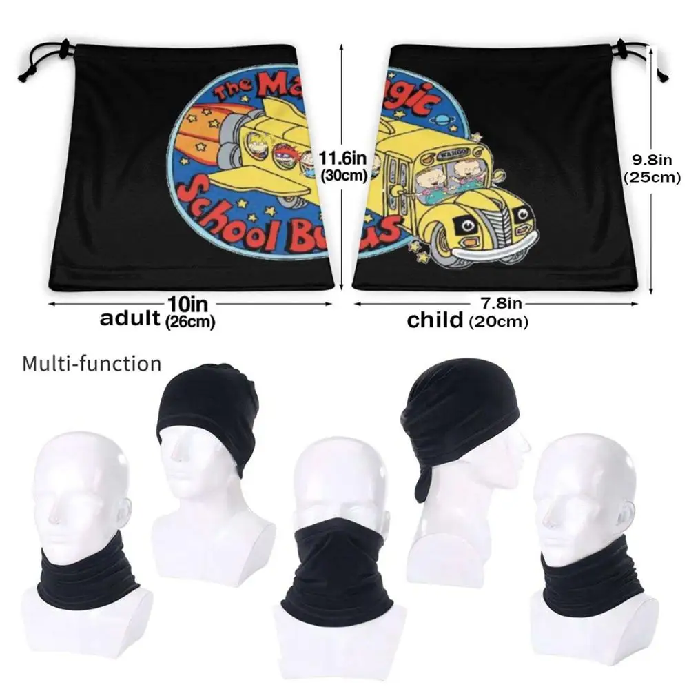 head wraps for men The Magic School Bus Soft Warm Sport Scarf Face Mask The Magic School Bus The Magic School Bus Mrs Frizzle The Bus To The The mens red scarf