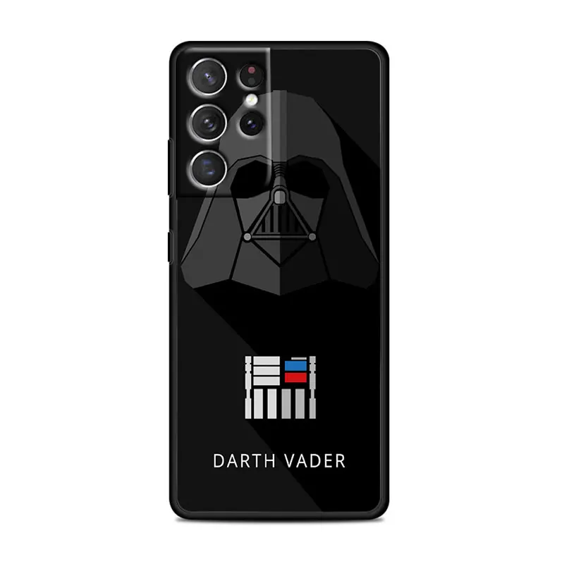 Star Wars hero battle For Samsung Galaxy S22 S21 Ultra S20 FE Lite S10 S9 S8 Plus 5G Silicone Soft Black Phone Case kawaii phone case samsung Cases For Samsung
