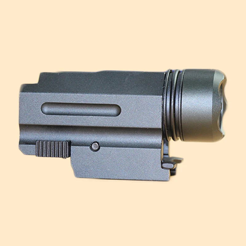 Тактический Airsoft Мини Пистолет с фонариком светодиодный винтовка пистолет-горелка 20 мм направляющей для Glock 17 19 18C 24 быстроразборный ручной фонарь