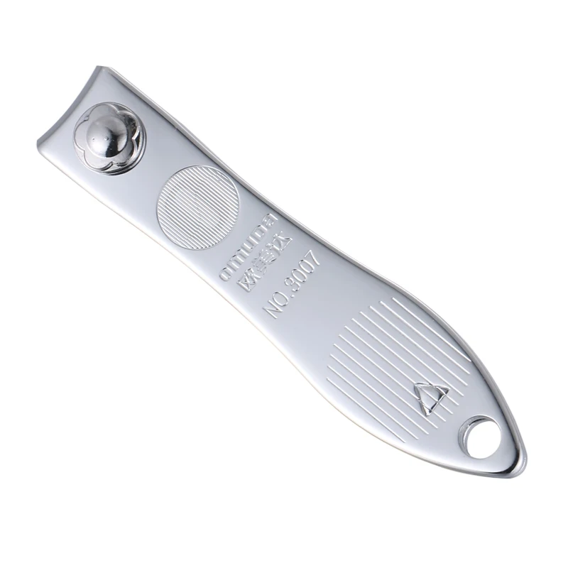 1 PC Stainless Steel Nail Clipper With Nail File Quality Manicure Cutter Trimmer Gold Edge Letters Carve nail clipper nail clippers