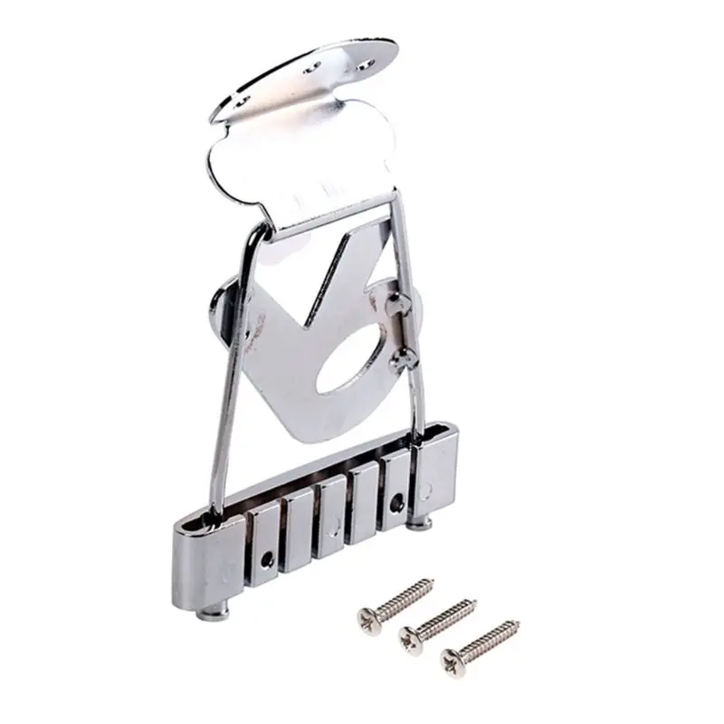 

Guitar Tailpiece Bridge R Shape 6 String Semi Hollow Musical Instrument Parts