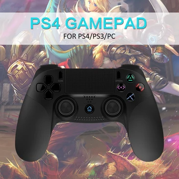 

Mr New PS4 Bluetooth Gamepad PS3 Console Compatible PC Dual Motor Bluetooth Wireless Game PS4 Console Handle Durable