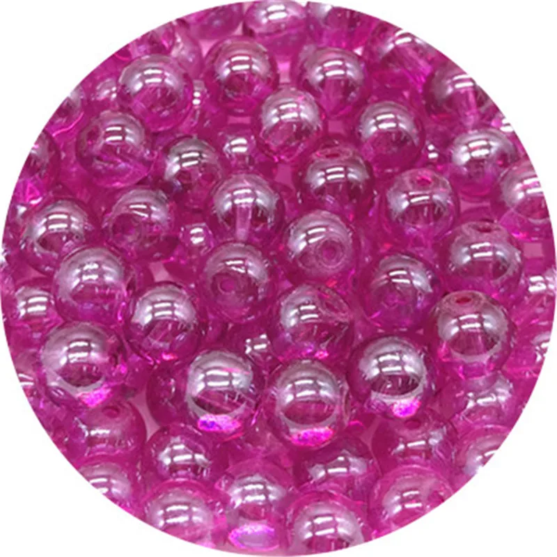 6/810mm AB Color Round Glass Bead Loose Spacer Beads For Jewelry Making DIY Bracelet Accessories #012 | Украшения и аксессуары