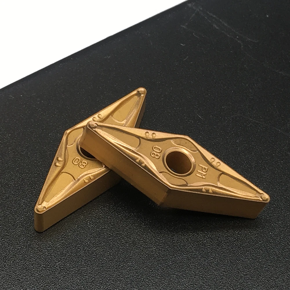 

10pcs VNMG160408 PM 4025 For Turning Tools Carbide Turning Inserts Tool Bits Lathe CNC Machine Parts Machining Steel Parts