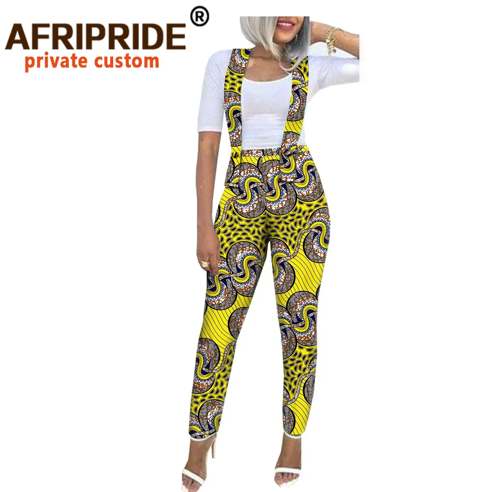 Весна осень африканские комбинезоны для женщин AFRIPRIDE по индивидуальному заказу