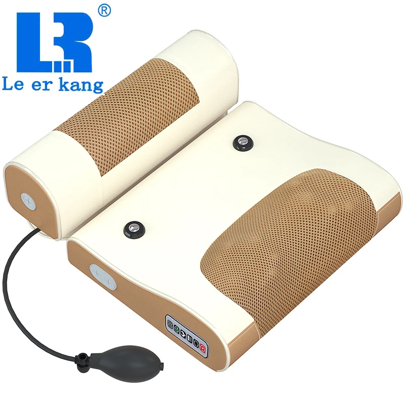 LEK 618T шейный массажер для шеи, талии, плеч, многофункциональная физиотерапия электрические инструменты для дома, Массажная подушка для шеи