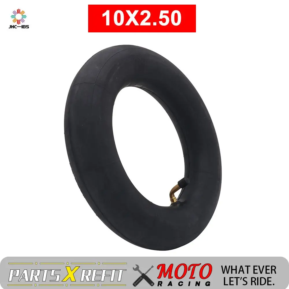 10x2,5/10x2,50 подходит для электрического скутера 10x2,5 внутренняя трубка с изогнутым клапаном для газовых электрических скутеров E-bike