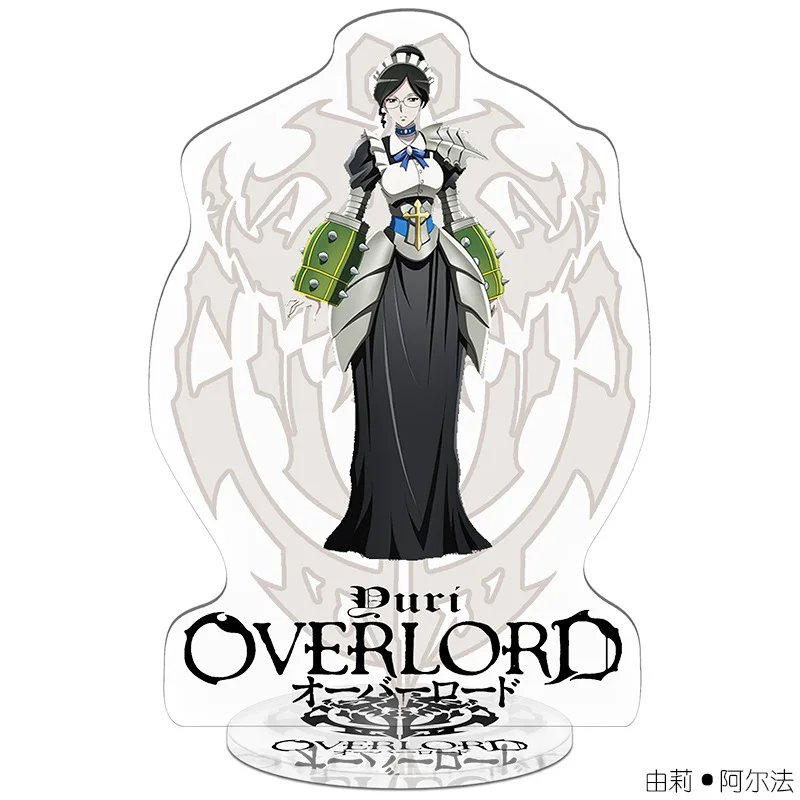 Overlord Toy Height 21cm Anime Action Figure Toy Acrylic Decorative Ornaments Gift