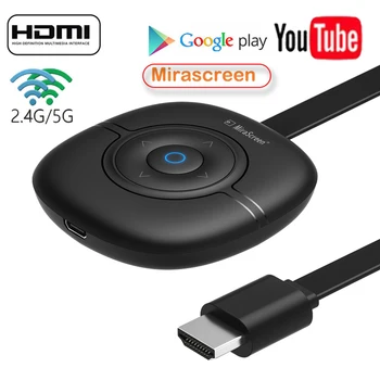 

Wireless HDMI mirascreen WIFI TV Stick 2.4G/5G display receiver Screen Sharing Same Screen for computers tablet TV YouTube 1080P