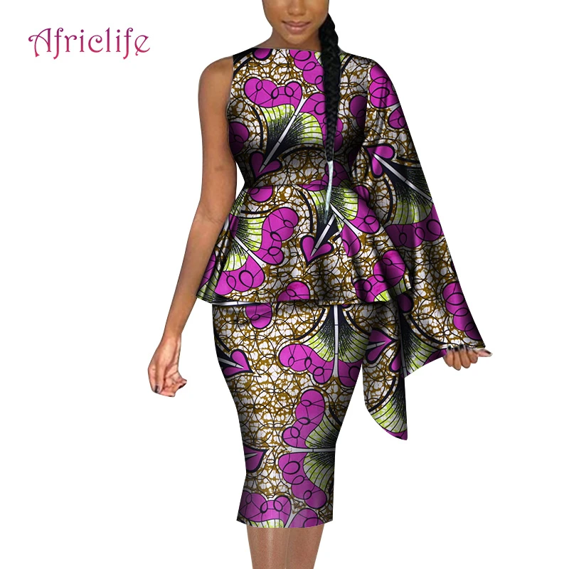 African Women Clothing Sets for Lady Party Fashion Popular WY8066