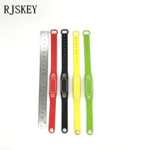 1 шт. MF 1K S50 регулируемый браслет IC браслет карта контроля доступа силиконовый палец кольцо аппликатор для корпуса