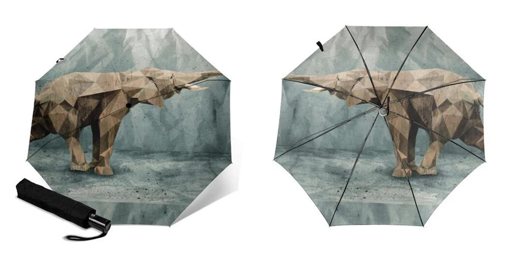 Авто Paraguas Зонт Pongee 8 Bone анти-УФ 3 складной алюминиевый сплав Зонты открытый Parapluie водонепроницаемый для женщин дождевик